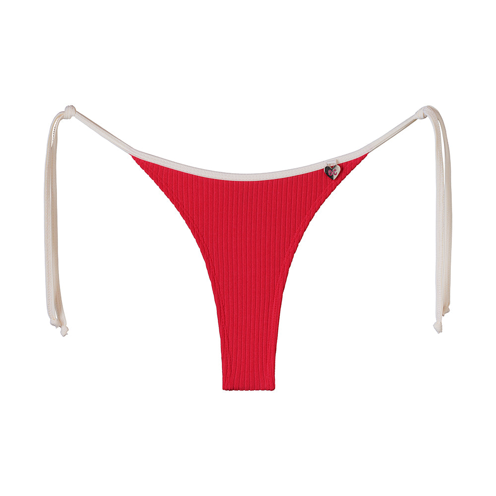 Ana Vulcano-Off White Textured Bottom