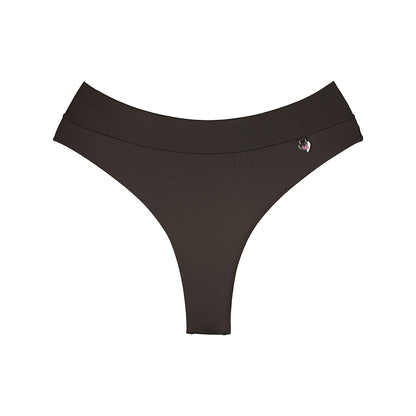 High Waisted Afra Coffee Bottom