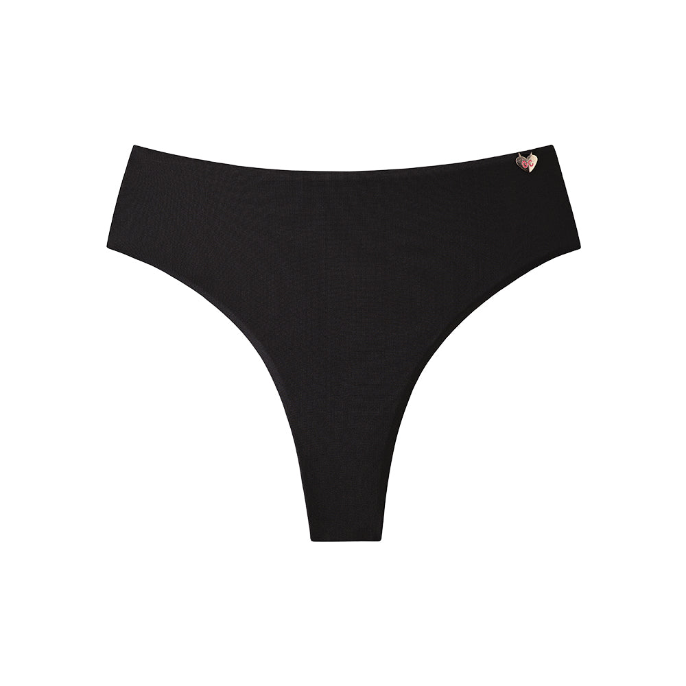 Bombacha Tiro Alto Embolsada Black